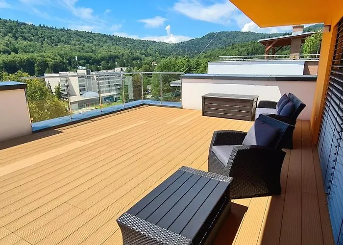 Penthouse S Terasou - Rezidencia Mineral Bardejovské Kúpele